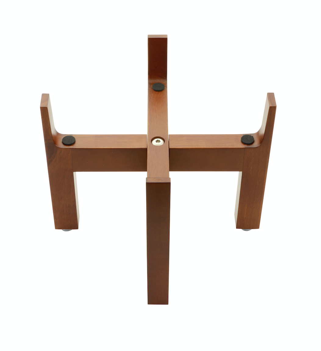 ELEVATED WOODEN STAND Custom Made For 1 Gallon Bowls