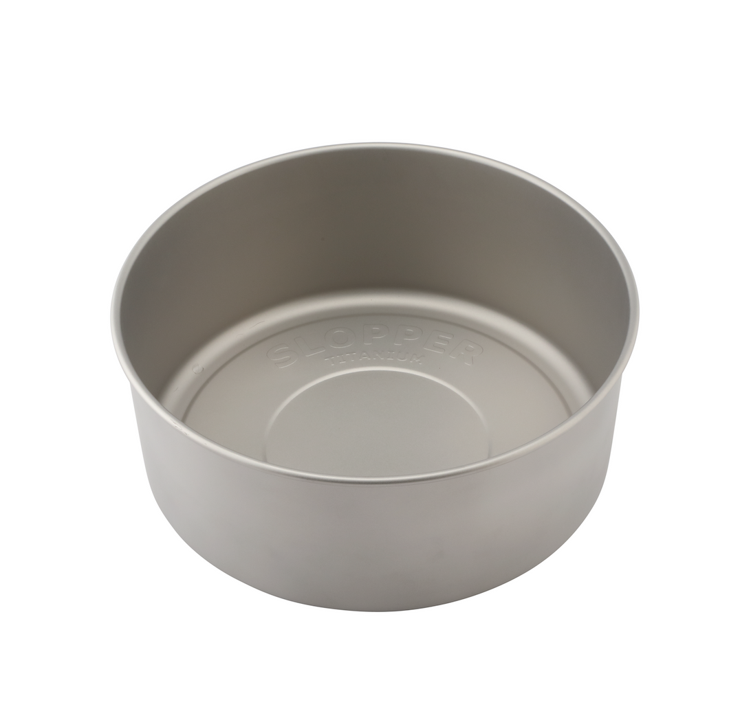 BOWL ONLY : TITANIUM : 1 GALLON :  Add A Food Bowl to Match Your Dripless Water Bowl